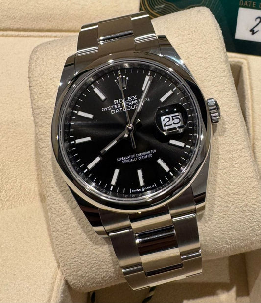 Preowned Rolex 126200 never worn 2023